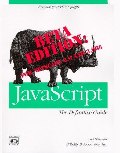 David Flanagan: JavaScript (1996, O'Reilly & Associates)