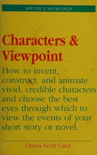 Orson Scott Card: Characters and viewpoint (1990, Robinson)