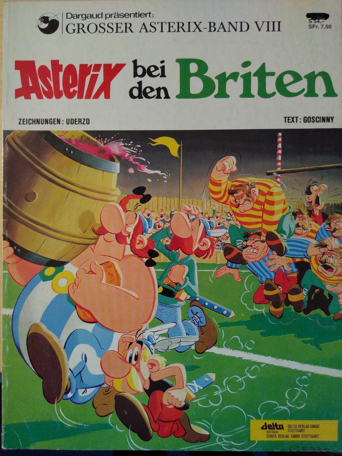 René Goscinny, Albert Uderzo: Asterix bei den Briten (German language, 1995)