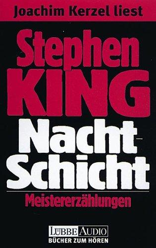 Stephen King: Nachtschicht. 3 Cassetten. Meistererzählungen. (German language, 1996, Luebbe Verlagsgruppe)