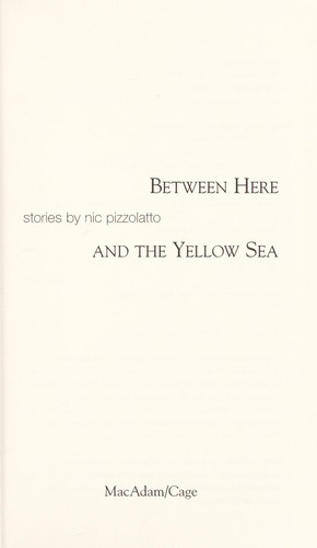 Nic Pizzolatto: Between here and the yellow sea (Hardcover, 2006, MacAdam/Cage)