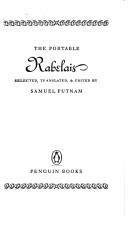 François Rabelais: The portable Rabelais (1978, Penguin Books)