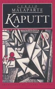 Curzio Malaparte: Kaputt (1995, Northwestern University Press)