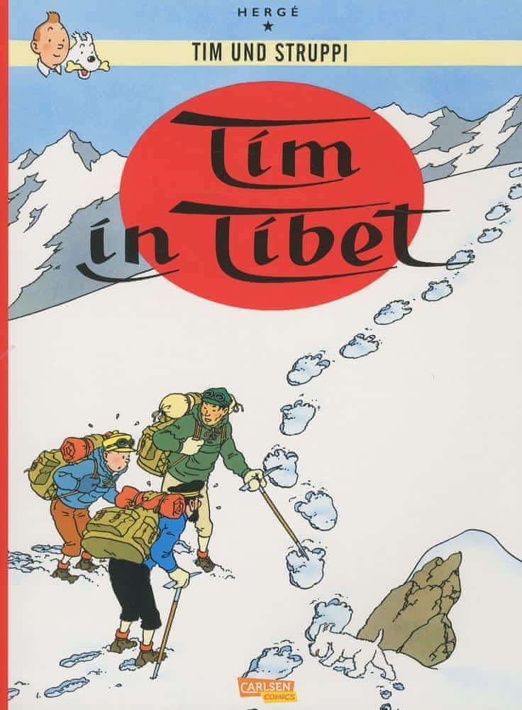 Hergé: Tim in Tibet (German language, 2003)