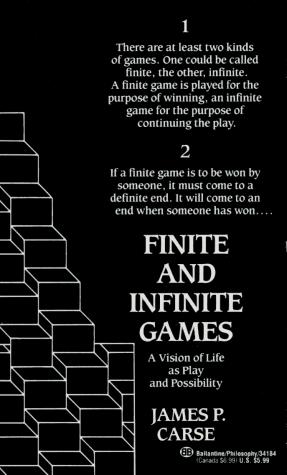 James P. Carse, James Carse: Finite and Infinite Games (Paperback, 1987, Ballantine Books)