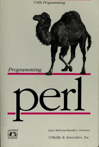 Larry Wall: Programming perl (1990, O'Reilly & Associates)