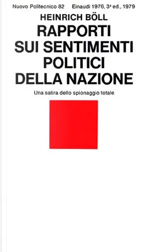 Heinrich Böll: Rapporto sui sentimenti politici della nazione (Paperback, Italian language, Einaudi)