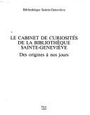 Albertus Seba: Le cabinet des curiosités naturelles de la Bibliothèque Sainte-Geneviève des origines à nos jours (French language, 1989, Bibliothèque Sainte-Geneviève)