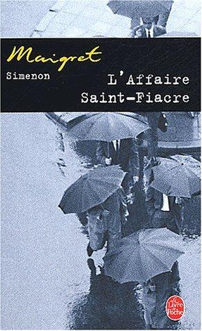 Georges Simenon: L'Affair St-Fiacre (Paperback, French language, 2003, Livre de Poche)