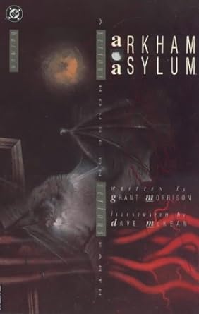 Dave McKean, Grant Morrison: Arkham Asylum (Paperback, 1990, DC Comics Inc.)