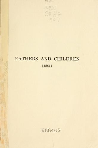 Ivan Sergeevich Turgenev: Fathers and children (1907, C. Scribner's Sons)