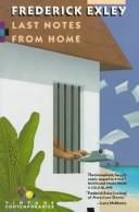 Frederick Exley: Last notes from home (1990, Vintage Books)