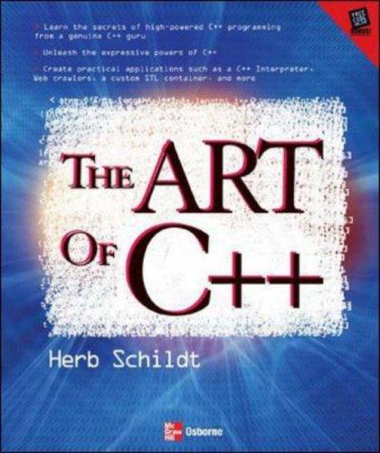 Herbert Schildt: The art of C++ (2004, McGraw-Hill/Osborne)