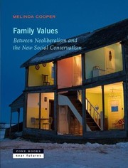 Melinda Cooper: Family Values (2017, Zone Books)