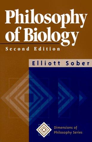 Elliott Sober: Philosophy of Biology (Paperback, 2000, Westview Press)