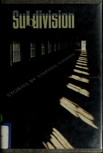 Stephen Amidon: Subdivision (1992, Ecco Press)