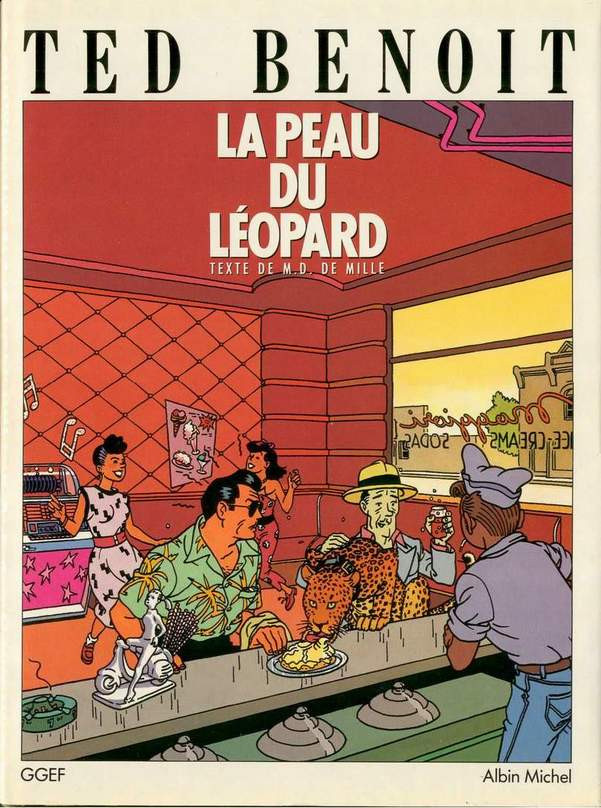 Ted Benoit: La peau du leopard (French language, 1985, Groupement Graphiques)