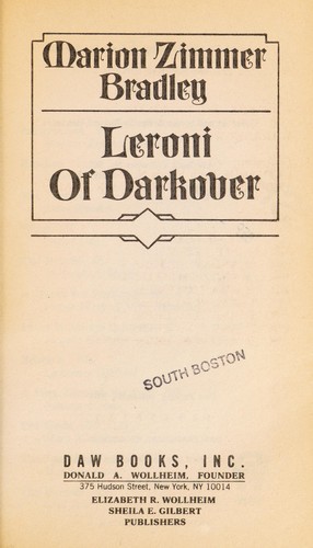 Marion Zimmer Bradley: Leroni of Darkover (Paperback, 1991, DAW Books)