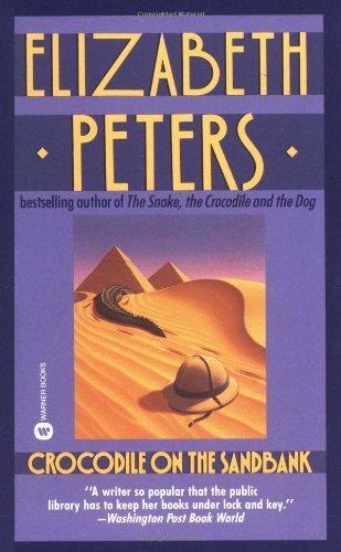 Elizabeth Peters: Crocodile on the Sandbank (Amelia Peabody #1) (Paperback, 1988, Mysterious Press)