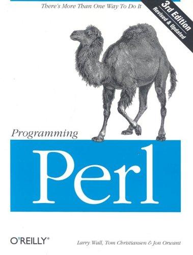 Larry Wall: Programming Perl (2000, O'Reilly)