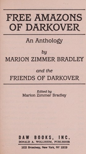 Marion Zimmer Bradley: Free Amazons of Darkover (Paperback, 1985, DAW)