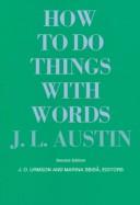 J. L. Austin: How to do things with words (1975, Clarendon Press)