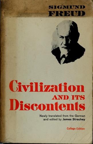 Sigmund Freud: Civilization and its discontents (1961, W. W. Norton)