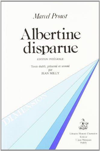 Marcel Proust: Albertine disparue (French language, 1992)