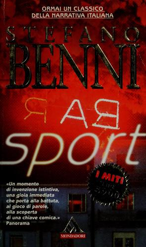 Stefano Benni: Bar sport (Paperback, Italian language, 1995, Mondadori)