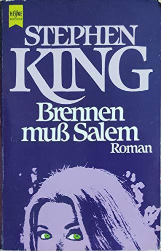 Stephen King: Brennen muss Salem (German language, 1985)