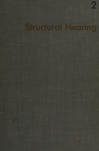 Felix Salzer: Structural hearing (1952, C. Boni)