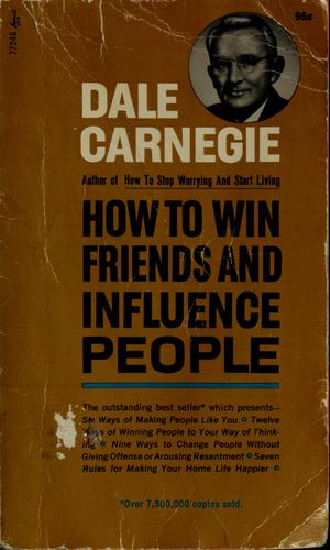 Dale Carnegie (duplicate): How to win friends and influence people (1964, Simon and Schuster)