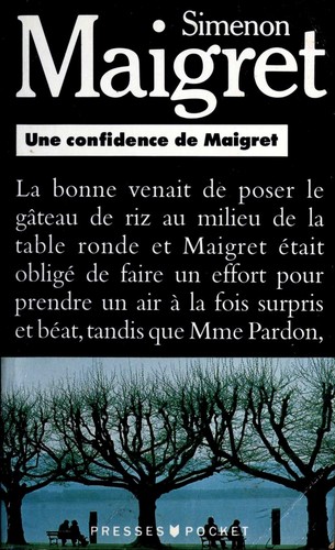 Georges Simenon: Une Confidence De Maigret (Paperback, French language, 1992, Pocket)