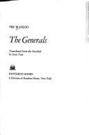 Per Wahlöö: The generals. (1974, Pantheon Books)