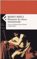 Mario Mieli: Elementi di critica omosessuale (Italian language, 2002, Feltrinelli)