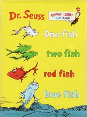 Dr. Seuss: One Fish, Two Fish, Red Fish, Blue Fish(Vinyl Bath Book) (2001, Random House Books for Young Readers)