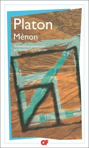 Plato: Ménon (French language)