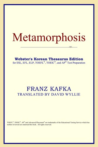 Franz Kafka: Metamorphosis (EBook, 2005, ICON Classics)