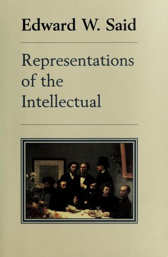 Edward W. Said: Representations of the intellectual (1994, Pantheon Books)