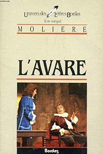 L' Avare (French language, 1985, Bordas)