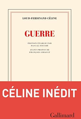 Guerre (French language, 2022, Éditions Gallimard)