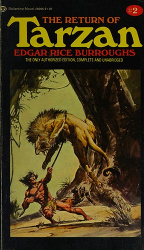 Edgar Rice Burroughs: Return of Tarzan. (Undetermined language, 1981, Ballantine Bks.)