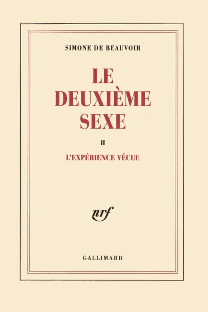 Simone de Beauvoir: Le deuxième sexe 2 (French language, 1949, Éditions Gallimard)