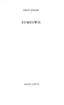 Ernst Jünger: Eumeswil (German language, 1977, Klett-Cotta)