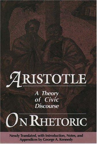 Aristotle: On rhetoric (1991, Oxford University Press)