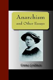 Emma Goldman: Anarchism And Other Essays (2005, Nuvision Publications)