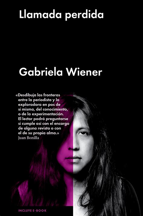 Gabriela Wiener: Llamada perdida (Spanish language, 2014, Aerolíneas Editoriales)