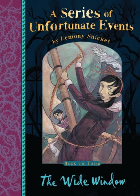 Lemony Snicket, Brett Helquist: The wide window (Paperback, 2001, Egmont Books)