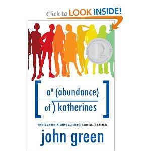 John Green: An Abundance of Katherines (2006, Dutton Books)