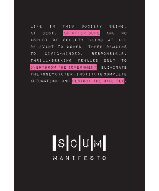 Valerie Solanas, Michelle Tea: SCUM Manifesto (Paperback, 2013, AK Press)